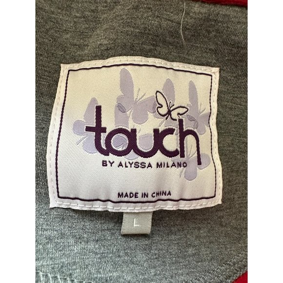 NHL Calgary Flames G-III Womens Large Gray Jacket Touch by Alyssa Milano NWT - Picture 7 of 13